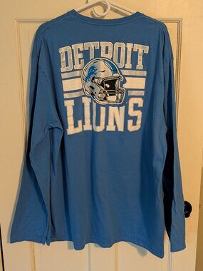NFL Team Apparel Detroit Lions Long Sleeve Shirt